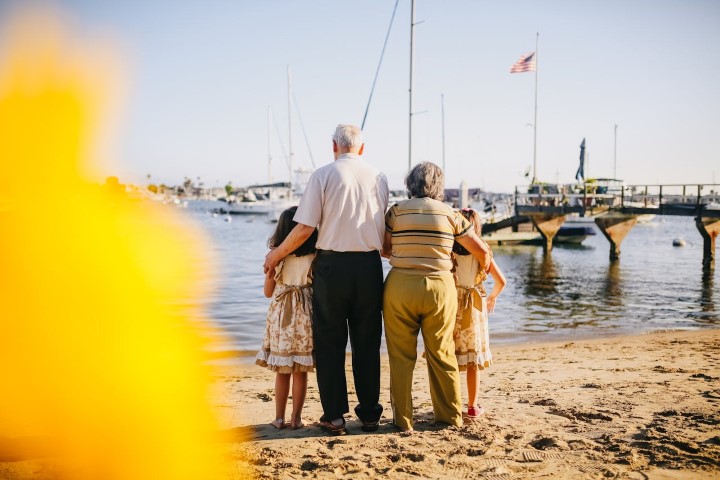 Famille en réunion